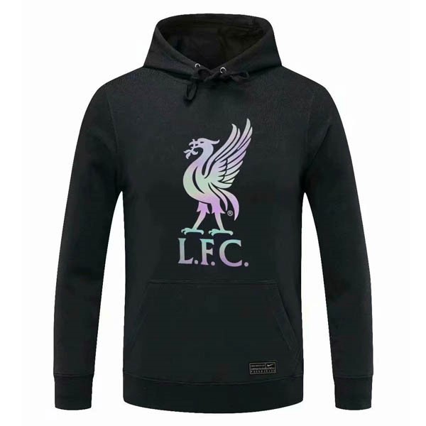 Hoodies Liverpool 2020-21 Schwarz Fussballtrikots Günstig